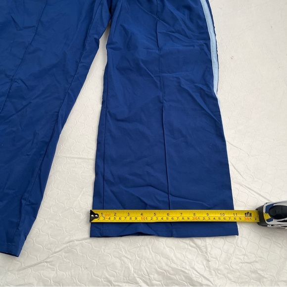 Express Jeans vintage Y2K blue side stripe cropped workout track pants - Picture 9 of 11